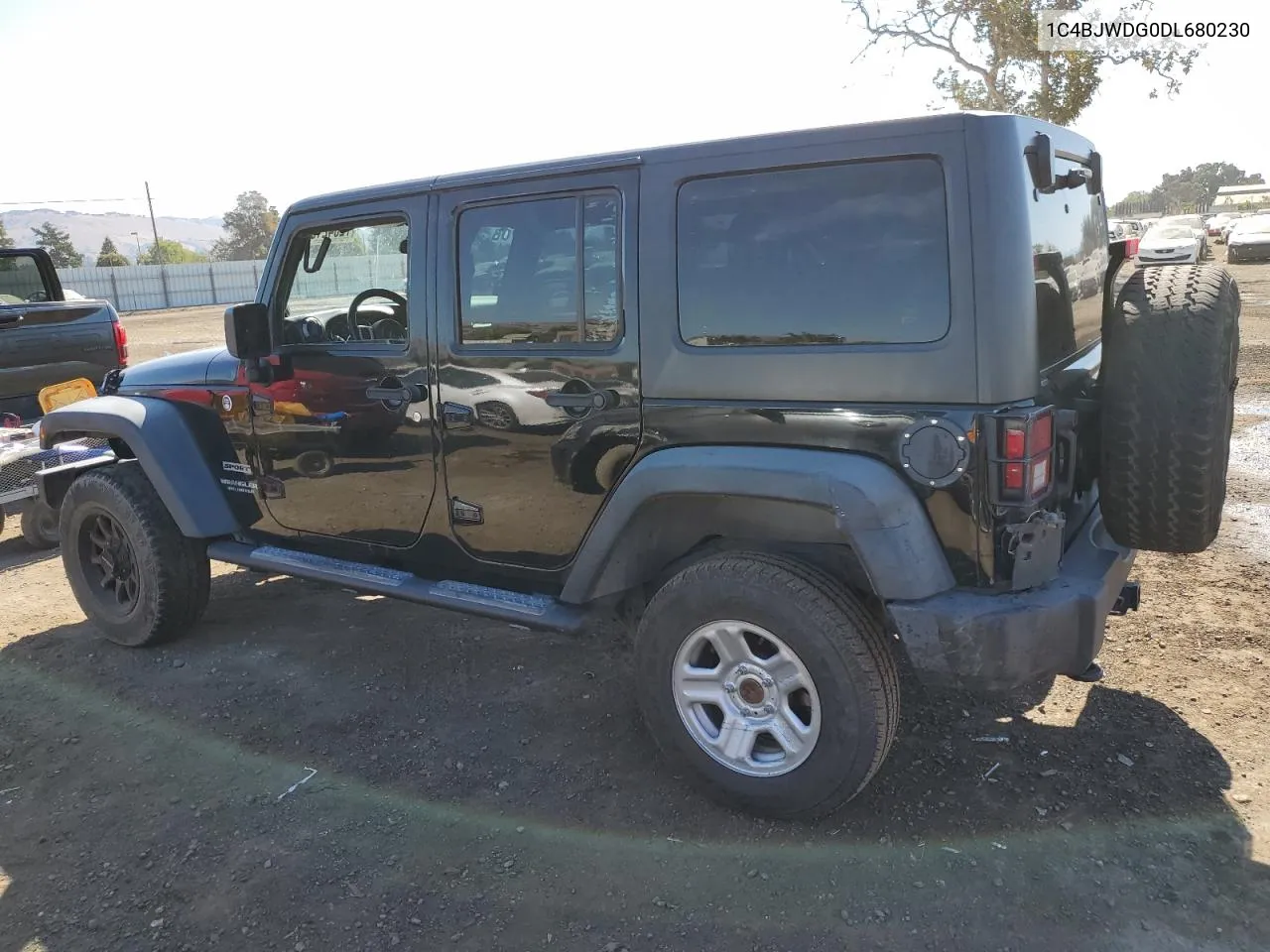 2013 Jeep Wrangler Unlimited Sport VIN: 1C4BJWDG0DL680230 Lot: 72042134