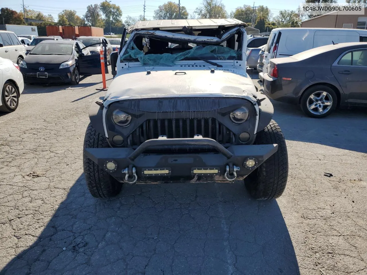 2013 Jeep Wrangler Unlimited Sport VIN: 1C4BJWDG9DL700605 Lot: 72081174