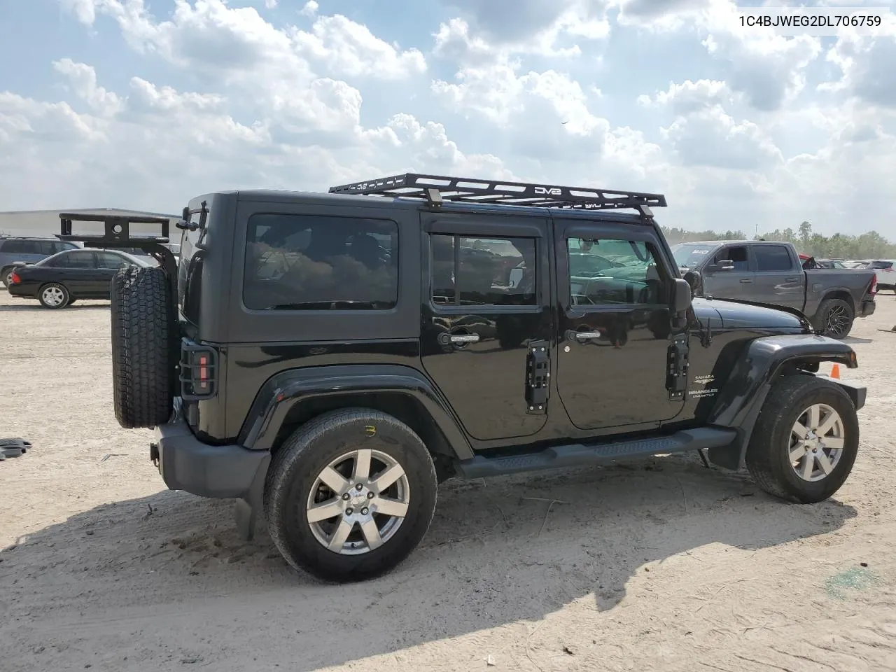 2013 Jeep Wrangler Unlimited Sahara VIN: 1C4BJWEG2DL706759 Lot: 72176744