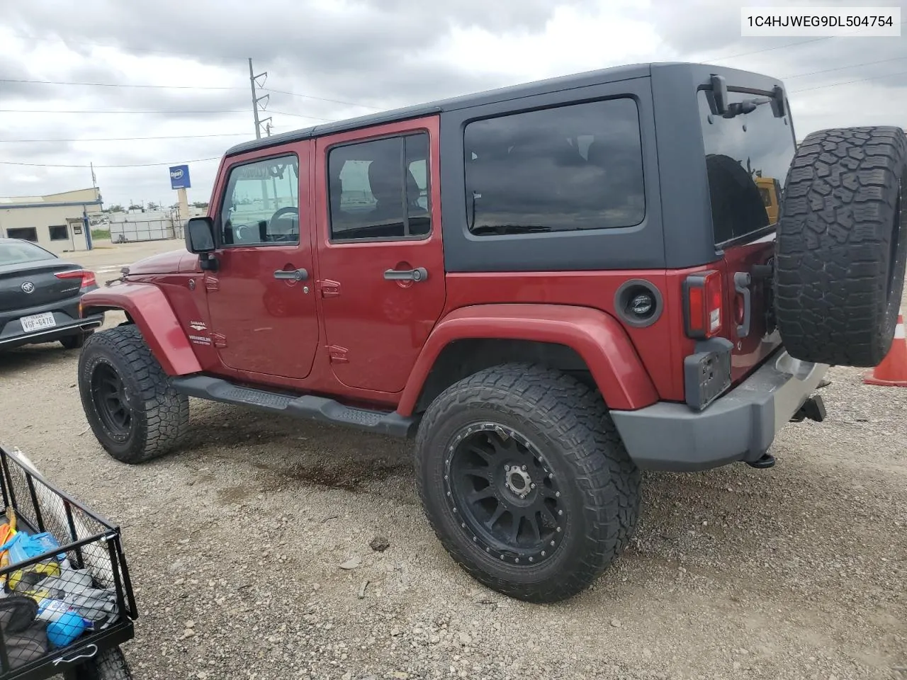 2013 Jeep Wrangler Unlimited Sahara VIN: 1C4HJWEG9DL504754 Lot: 72266044