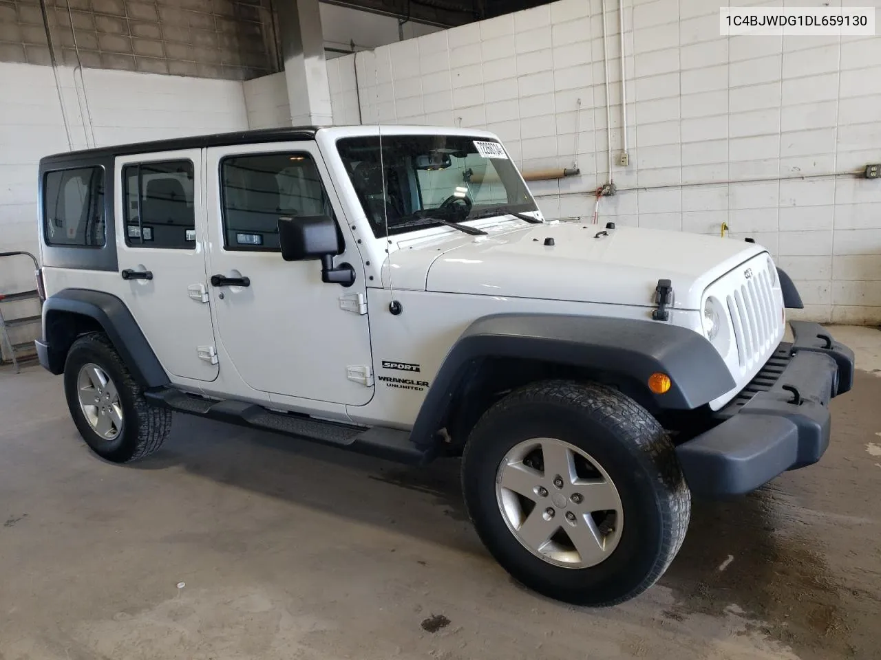 2013 Jeep Wrangler Unlimited Sport VIN: 1C4BJWDG1DL659130 Lot: 72268734