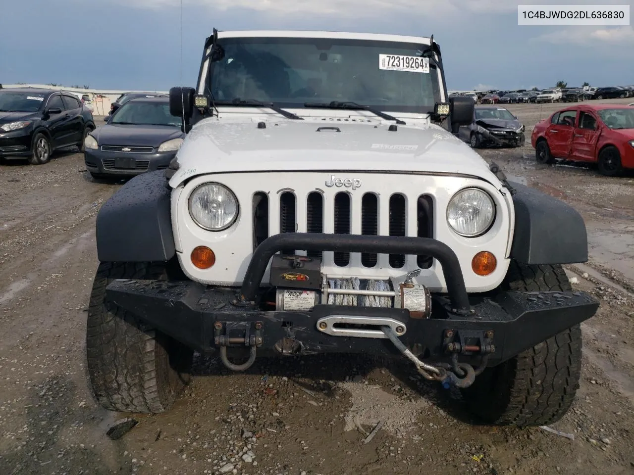 1C4BJWDG2DL636830 2013 Jeep Wrangler Unlimited Sport