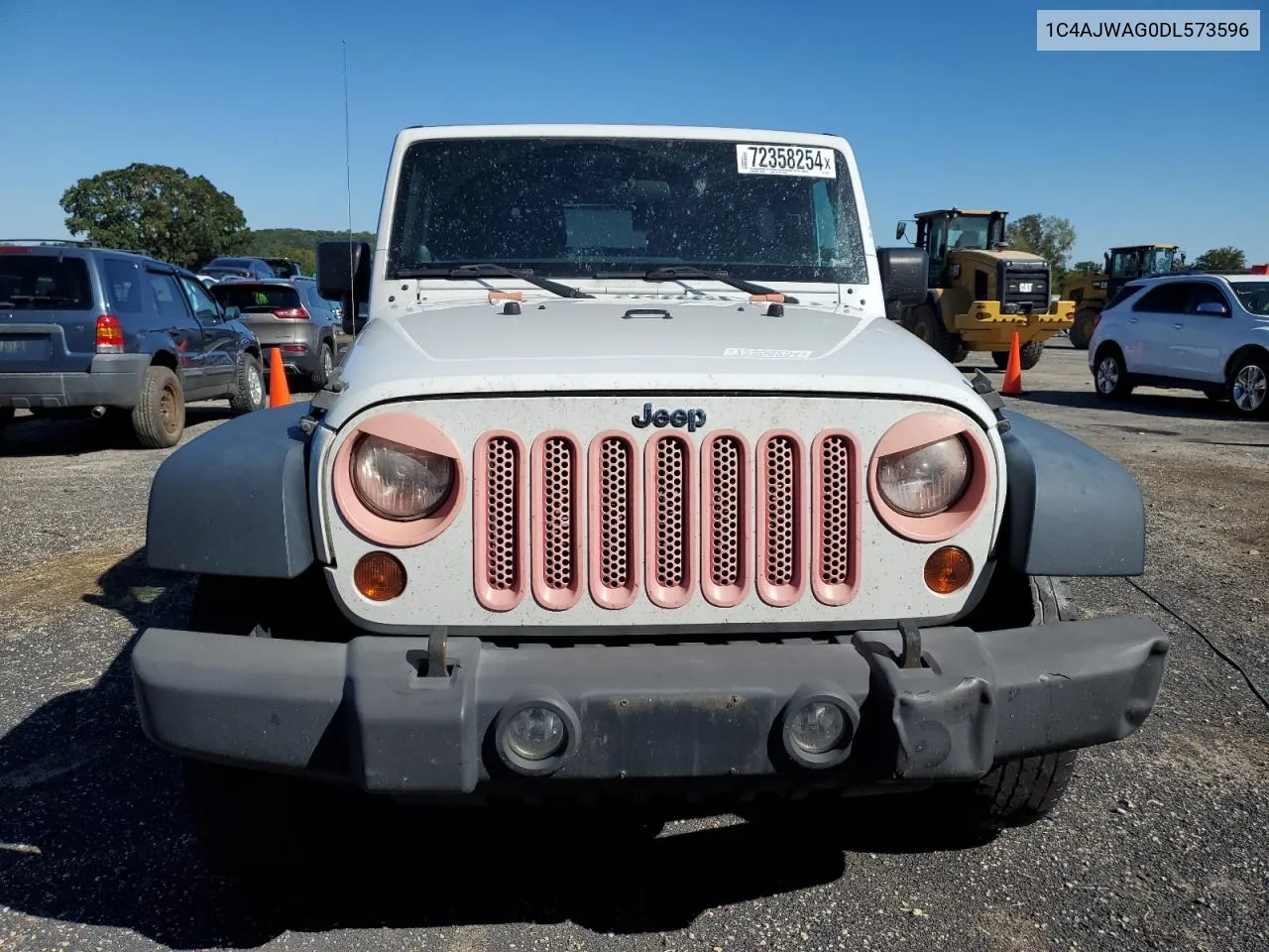 2013 Jeep Wrangler Sport VIN: 1C4AJWAG0DL573596 Lot: 72358254