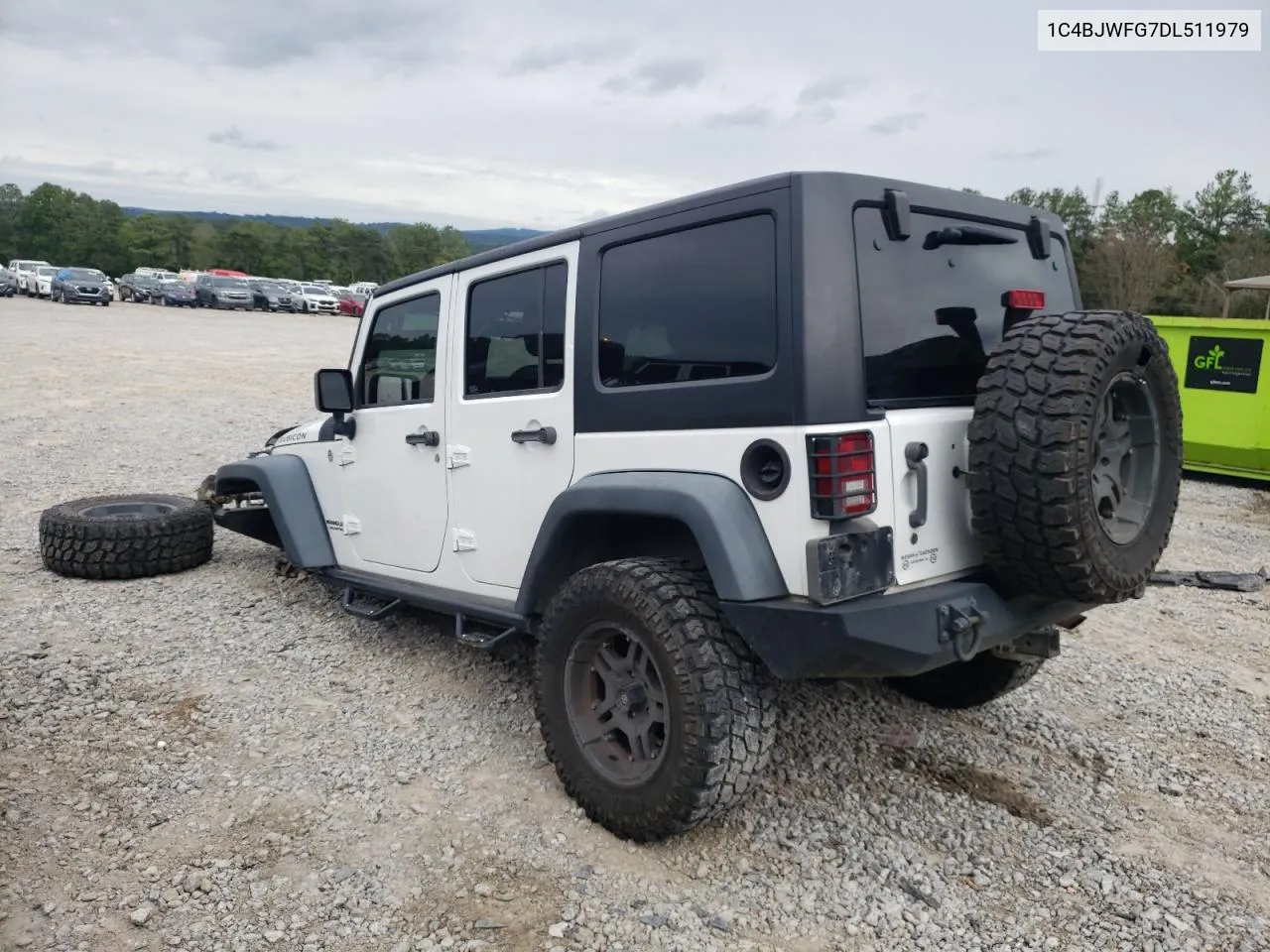 2013 Jeep Wrangler Unlimited Rubicon VIN: 1C4BJWFG7DL511979 Lot: 72359204