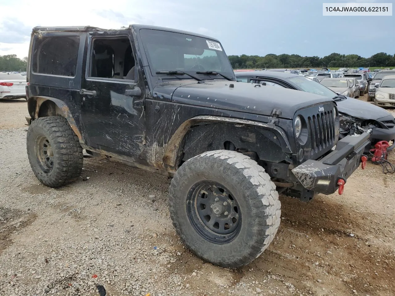 2013 Jeep Wrangler Sport VIN: 1C4AJWAG0DL622151 Lot: 72679094