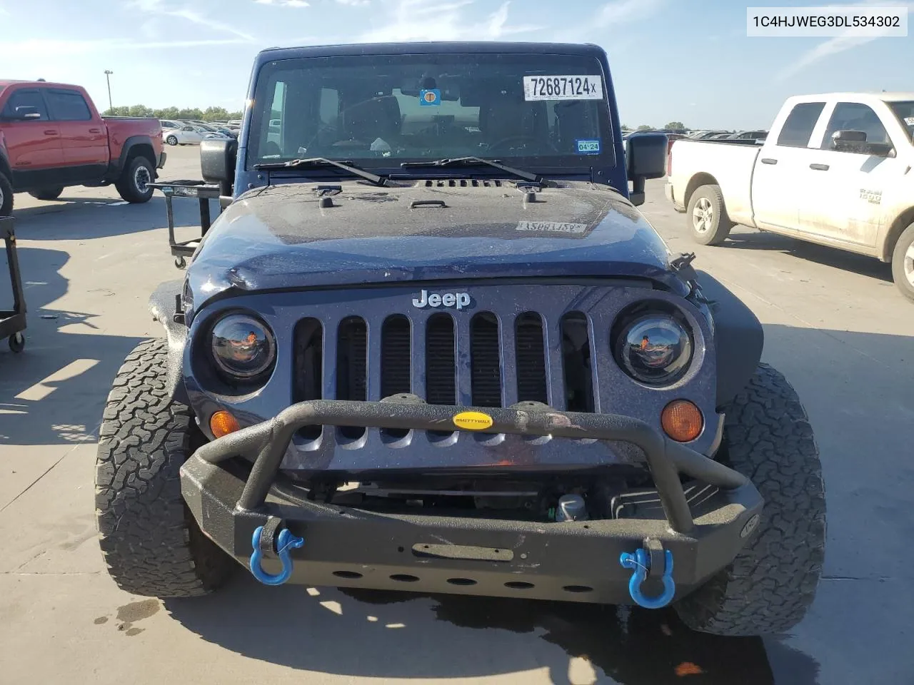 1C4HJWEG3DL534302 2013 Jeep Wrangler Unlimited Sahara