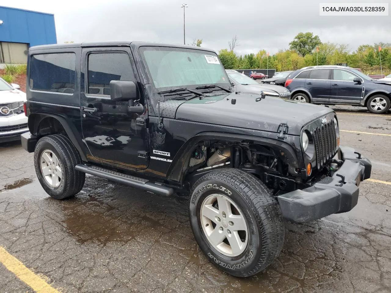 2013 Jeep Wrangler Sport VIN: 1C4AJWAG3DL528359 Lot: 72777164