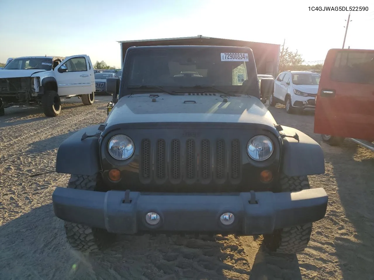 1C4GJWAG5DL522590 2013 Jeep Wrangler Sport