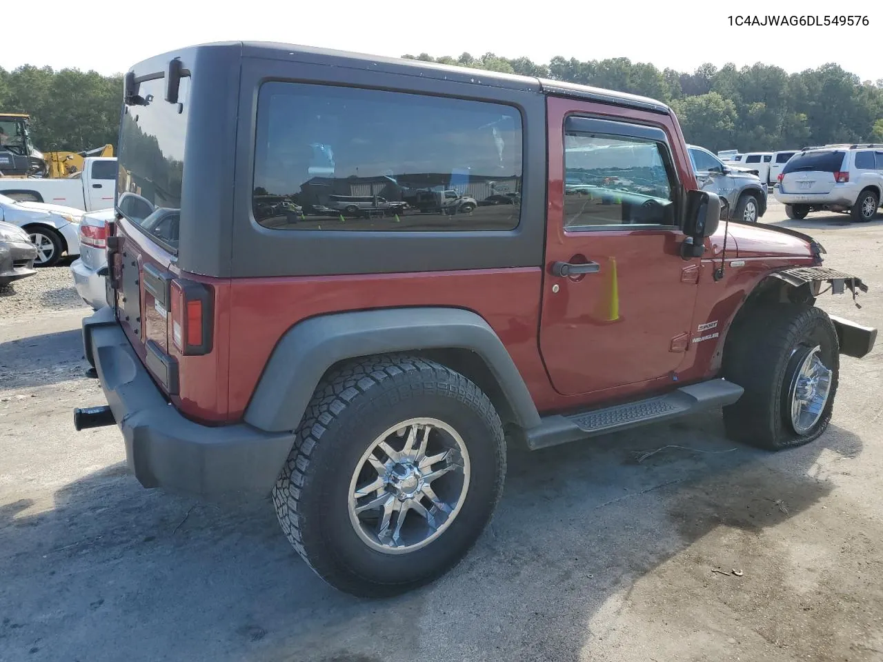 1C4AJWAG6DL549576 2013 Jeep Wrangler Sport