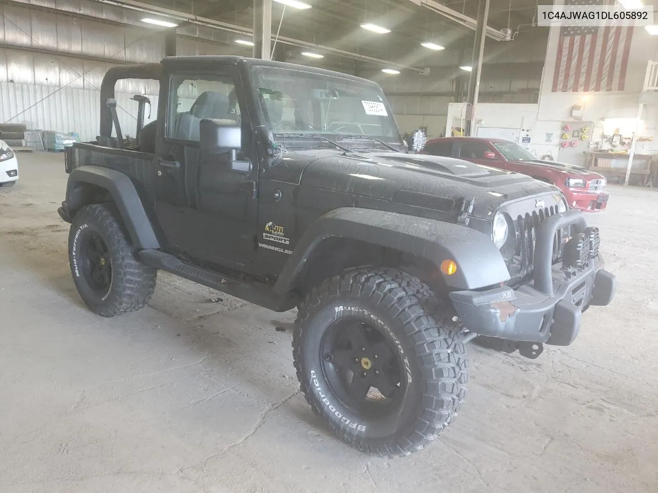 1C4AJWAG1DL605892 2013 Jeep Wrangler Sport