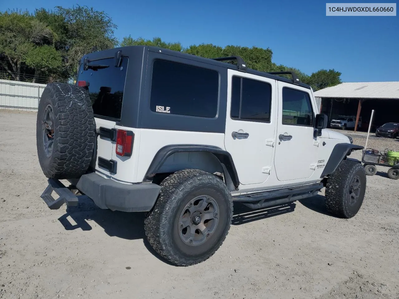 2013 Jeep Wrangler Unlimited Sport VIN: 1C4HJWDGXDL660660 Lot: 73007814