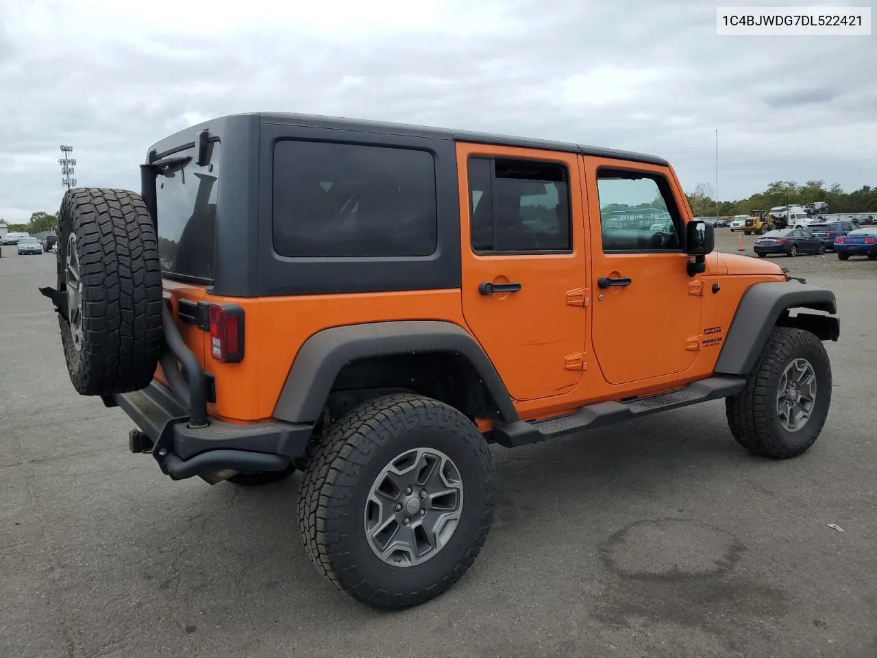 2013 Jeep Wrangler Unlimited Sport VIN: 1C4BJWDG7DL522421 Lot: 73010024