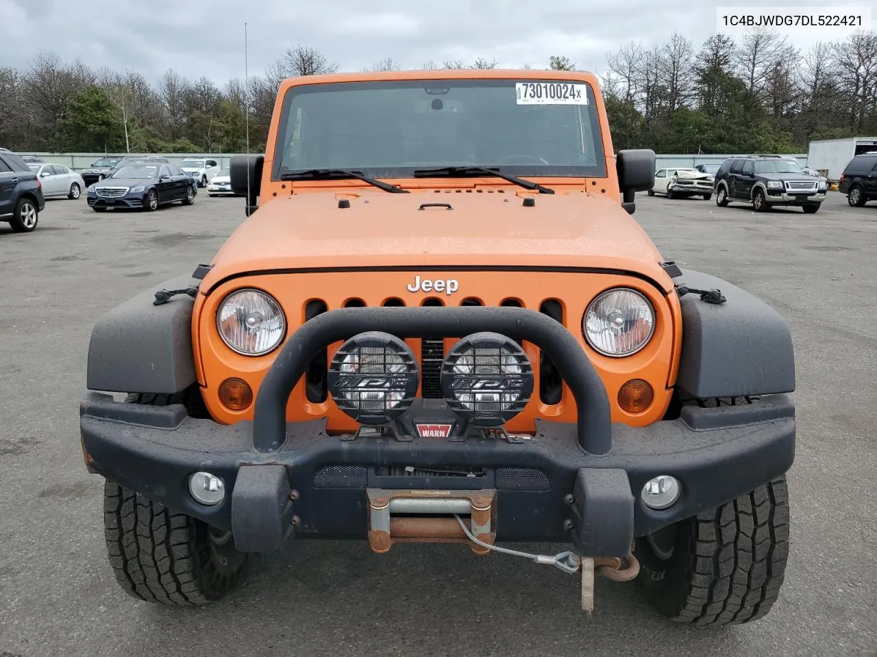 2013 Jeep Wrangler Unlimited Sport VIN: 1C4BJWDG7DL522421 Lot: 73010024