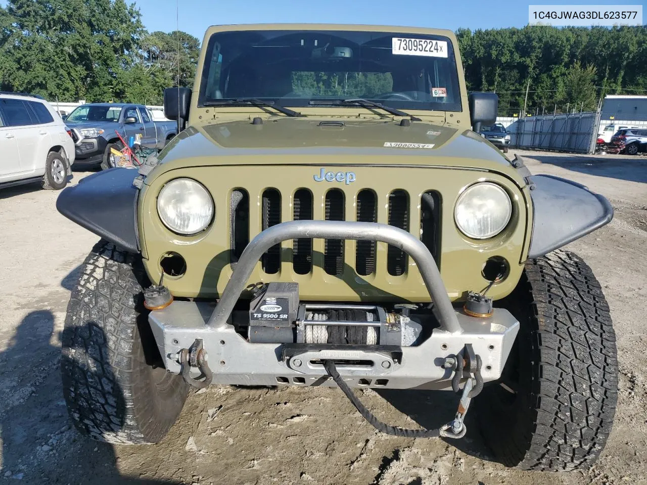 2013 Jeep Wrangler Sport VIN: 1C4GJWAG3DL623577 Lot: 73095224