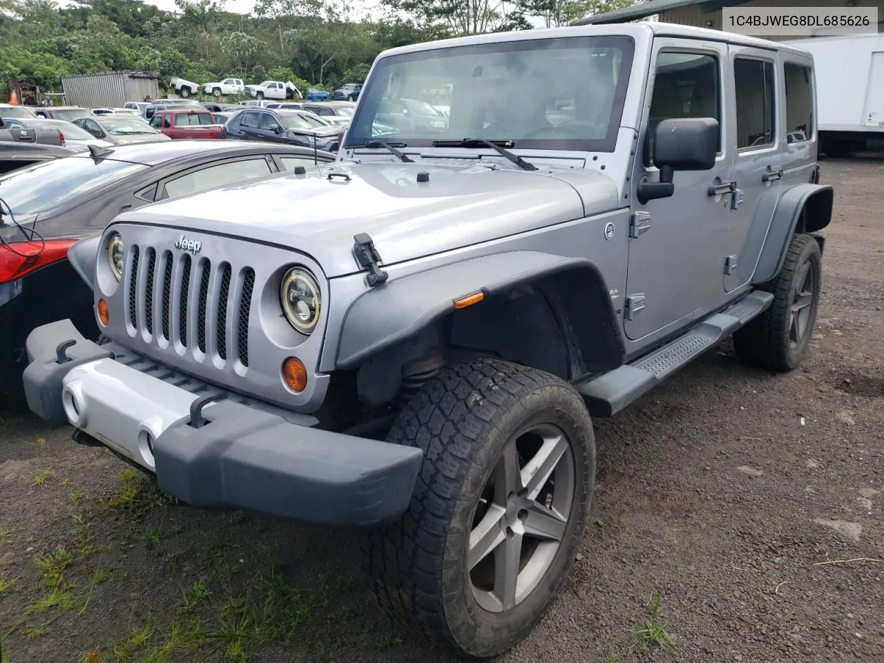 2013 Jeep Wrangler Unlimited Sahara VIN: 1C4BJWEG8DL685626 Lot: 73109134