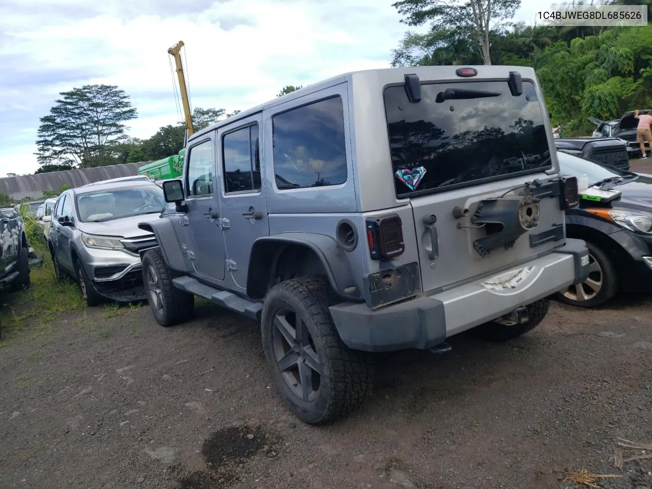 2013 Jeep Wrangler Unlimited Sahara VIN: 1C4BJWEG8DL685626 Lot: 73109134