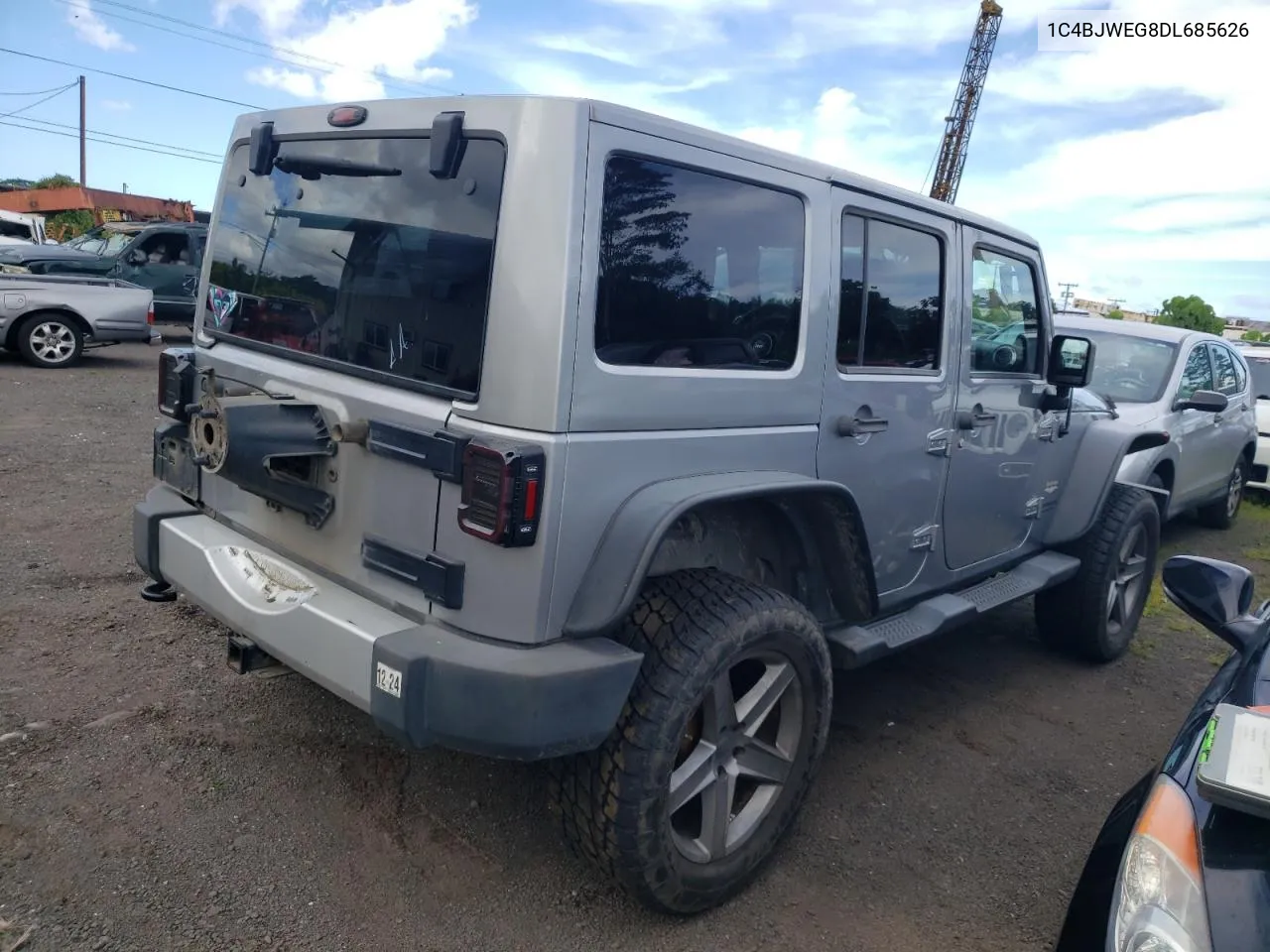 2013 Jeep Wrangler Unlimited Sahara VIN: 1C4BJWEG8DL685626 Lot: 73109134