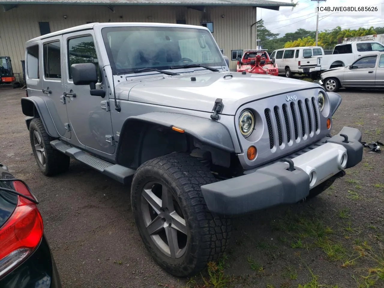 2013 Jeep Wrangler Unlimited Sahara VIN: 1C4BJWEG8DL685626 Lot: 73109134