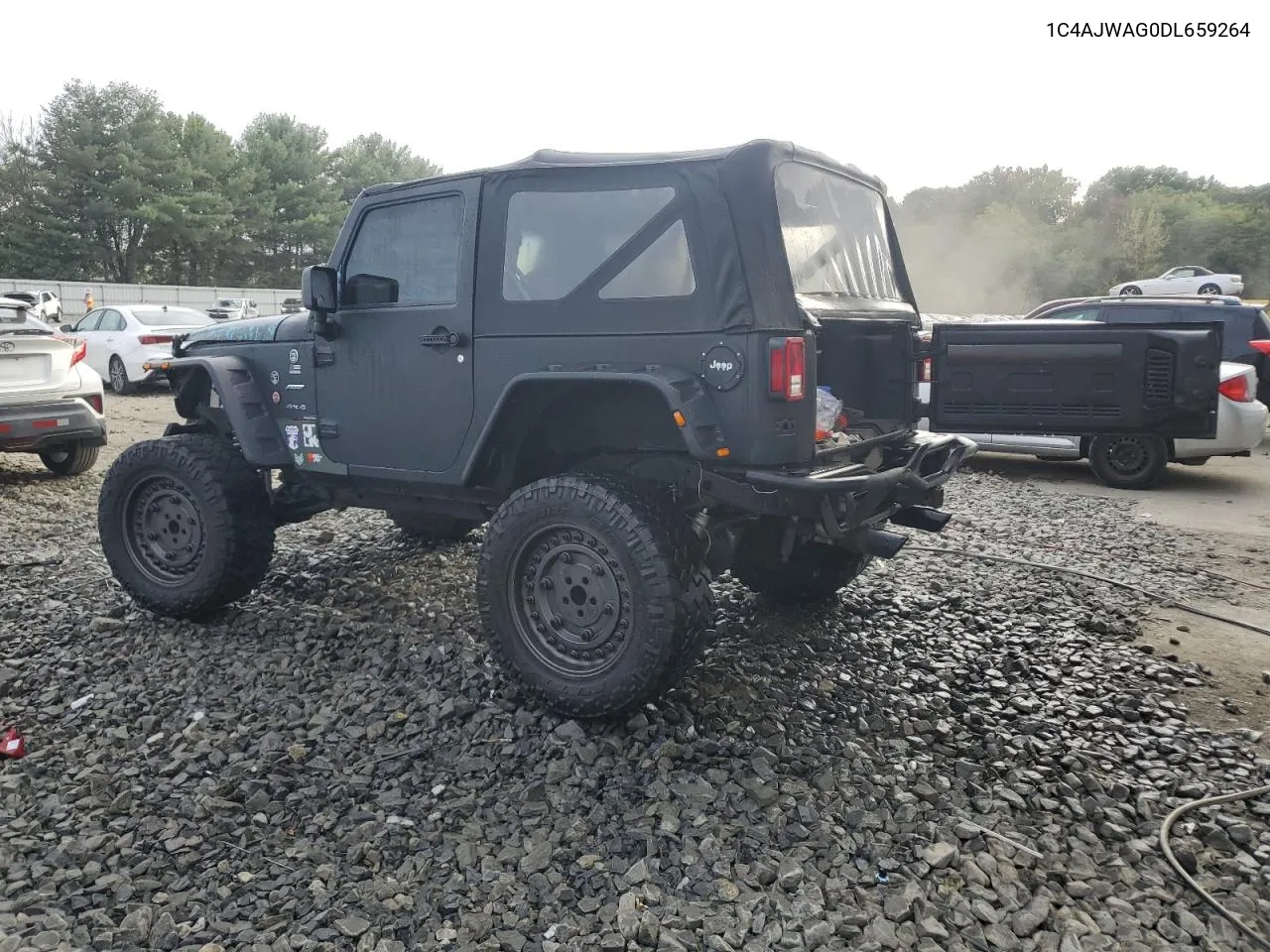 2013 Jeep Wrangler Sport VIN: 1C4AJWAG0DL659264 Lot: 73406104