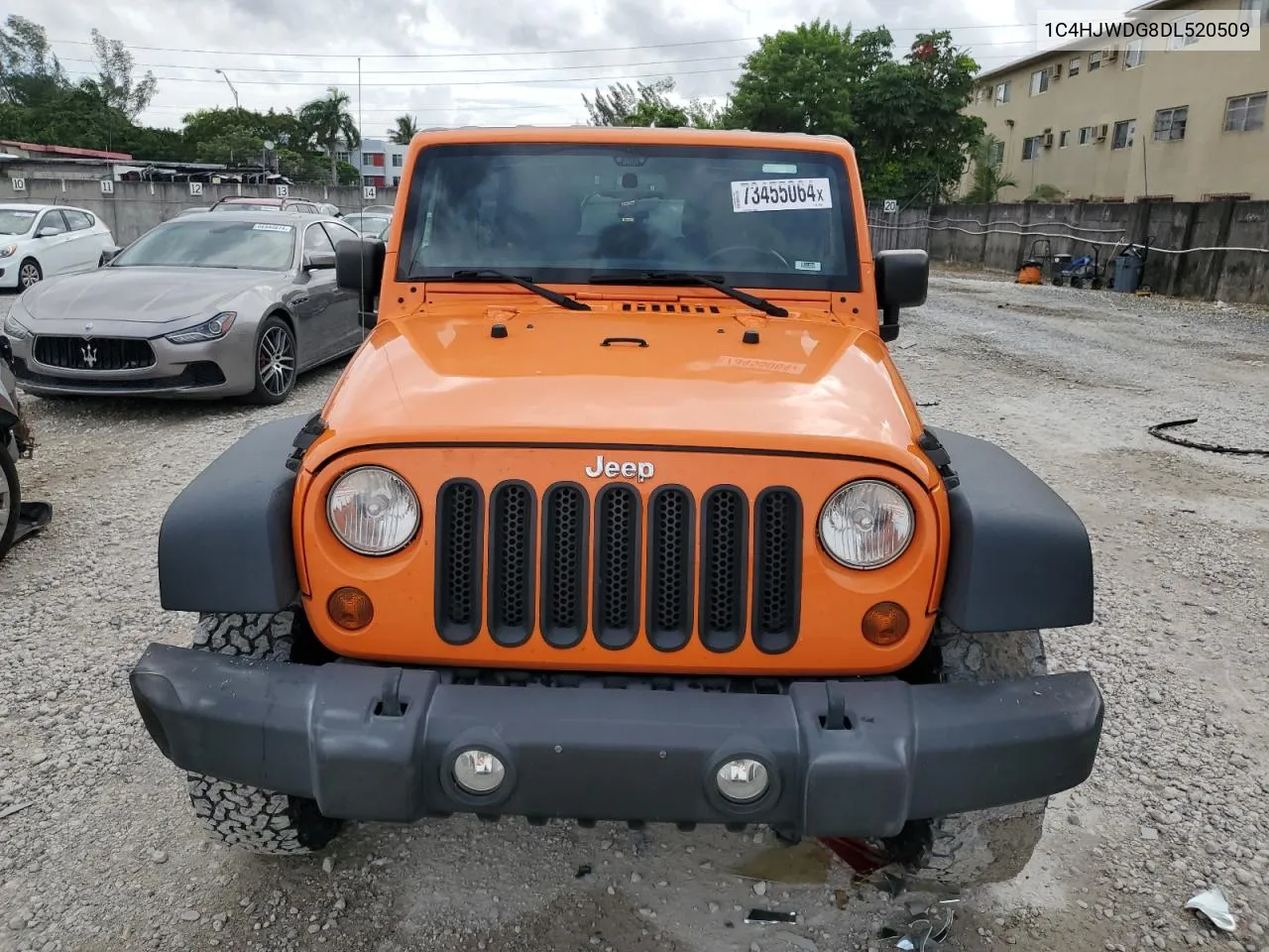 2013 Jeep Wrangler Unlimited Sport VIN: 1C4HJWDG8DL520509 Lot: 73455064