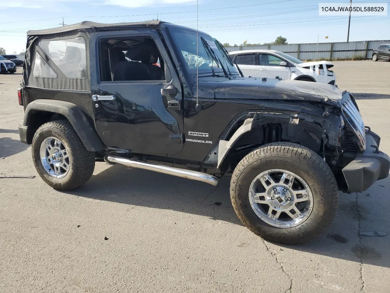 2013 Jeep Wrangler Sport VIN: 1C4AJWAG5DL588529 Lot: 73695974