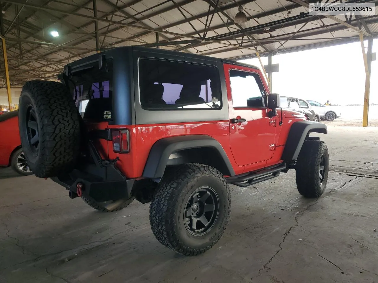 2013 Jeep Wrangler Rubicon VIN: 1C4BJWCG8DL553615 Lot: 73713894