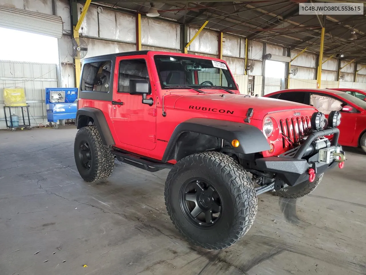 2013 Jeep Wrangler Rubicon VIN: 1C4BJWCG8DL553615 Lot: 73713894