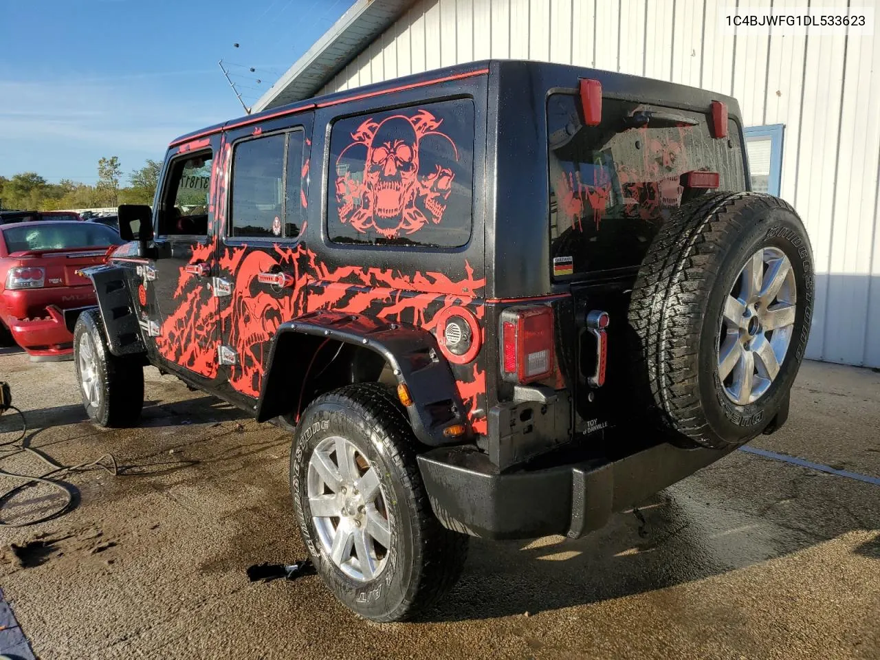 2013 Jeep Wrangler Unlimited Rubicon VIN: 1C4BJWFG1DL533623 Lot: 73718174