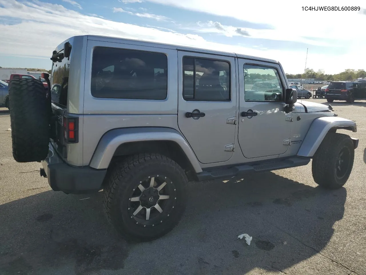 2013 Jeep Wrangler Unlimited Sahara VIN: 1C4HJWEG8DL600889 Lot: 73914664