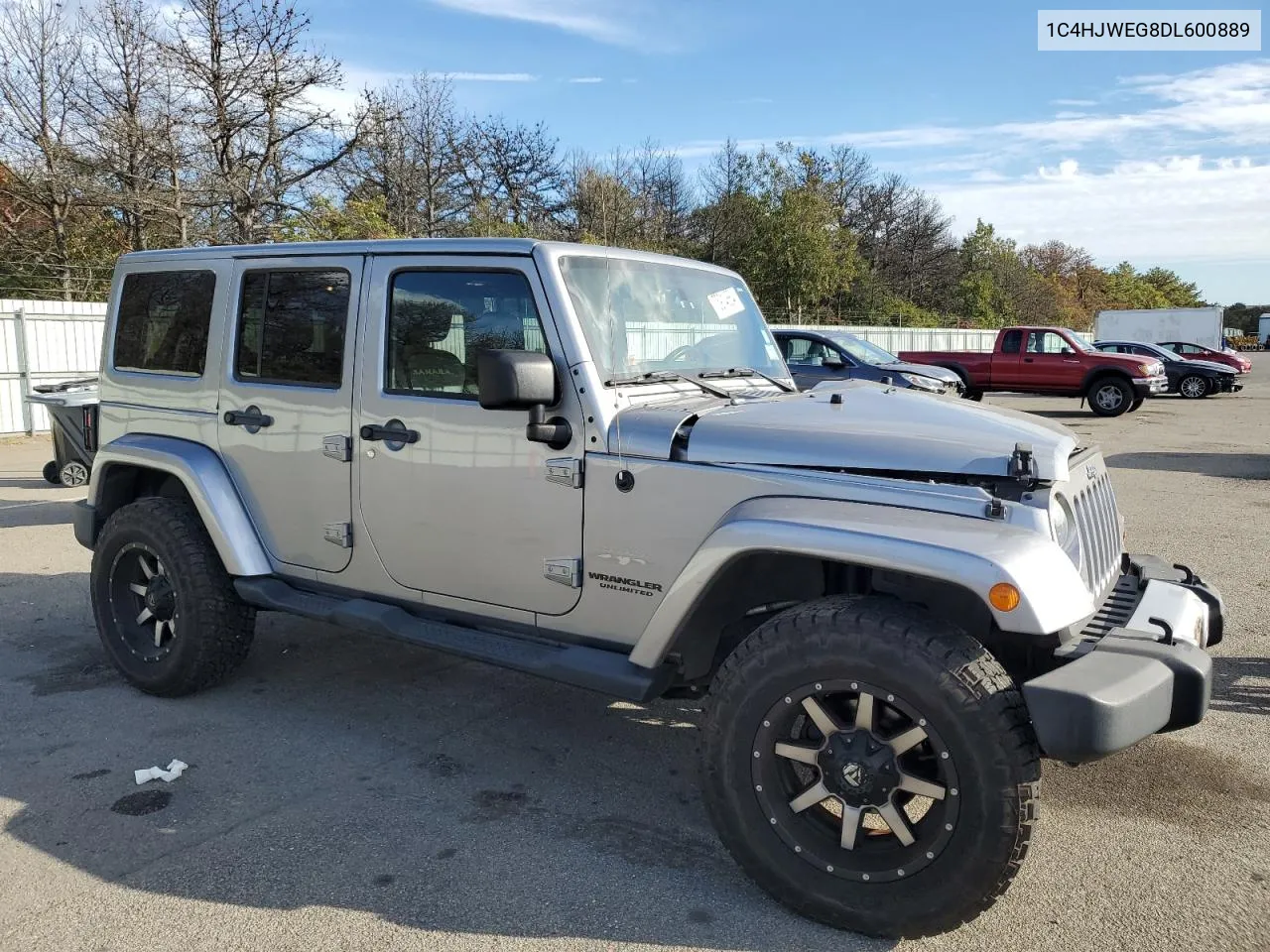 2013 Jeep Wrangler Unlimited Sahara VIN: 1C4HJWEG8DL600889 Lot: 73914664