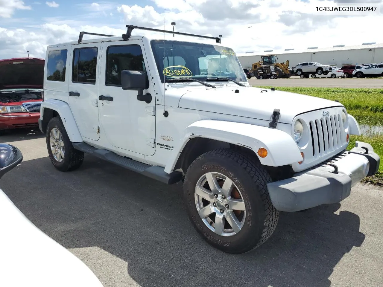 2013 Jeep Wrangler Unlimited Sahara VIN: 1C4BJWEG3DL500947 Lot: 73916124