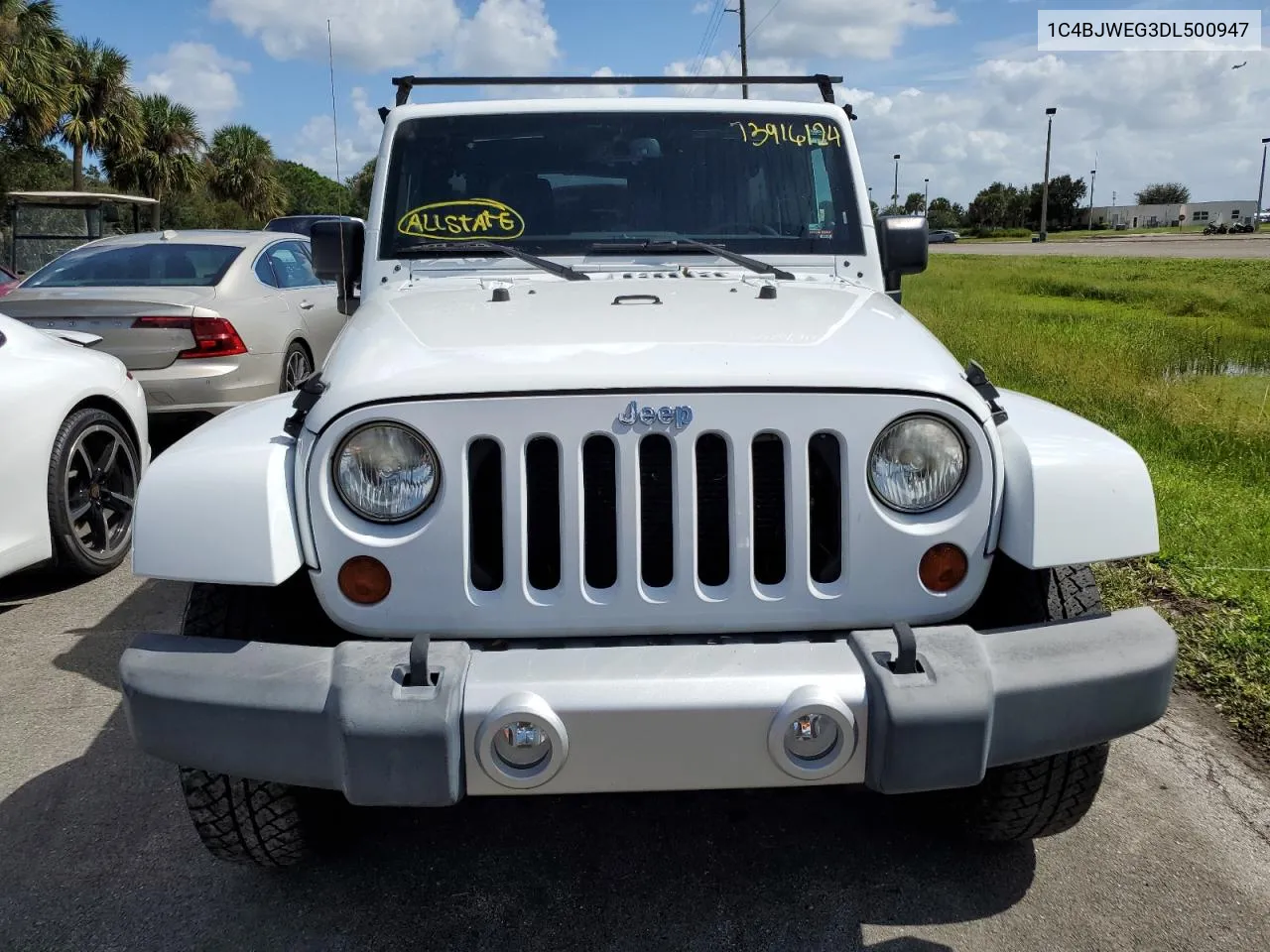 2013 Jeep Wrangler Unlimited Sahara VIN: 1C4BJWEG3DL500947 Lot: 73916124