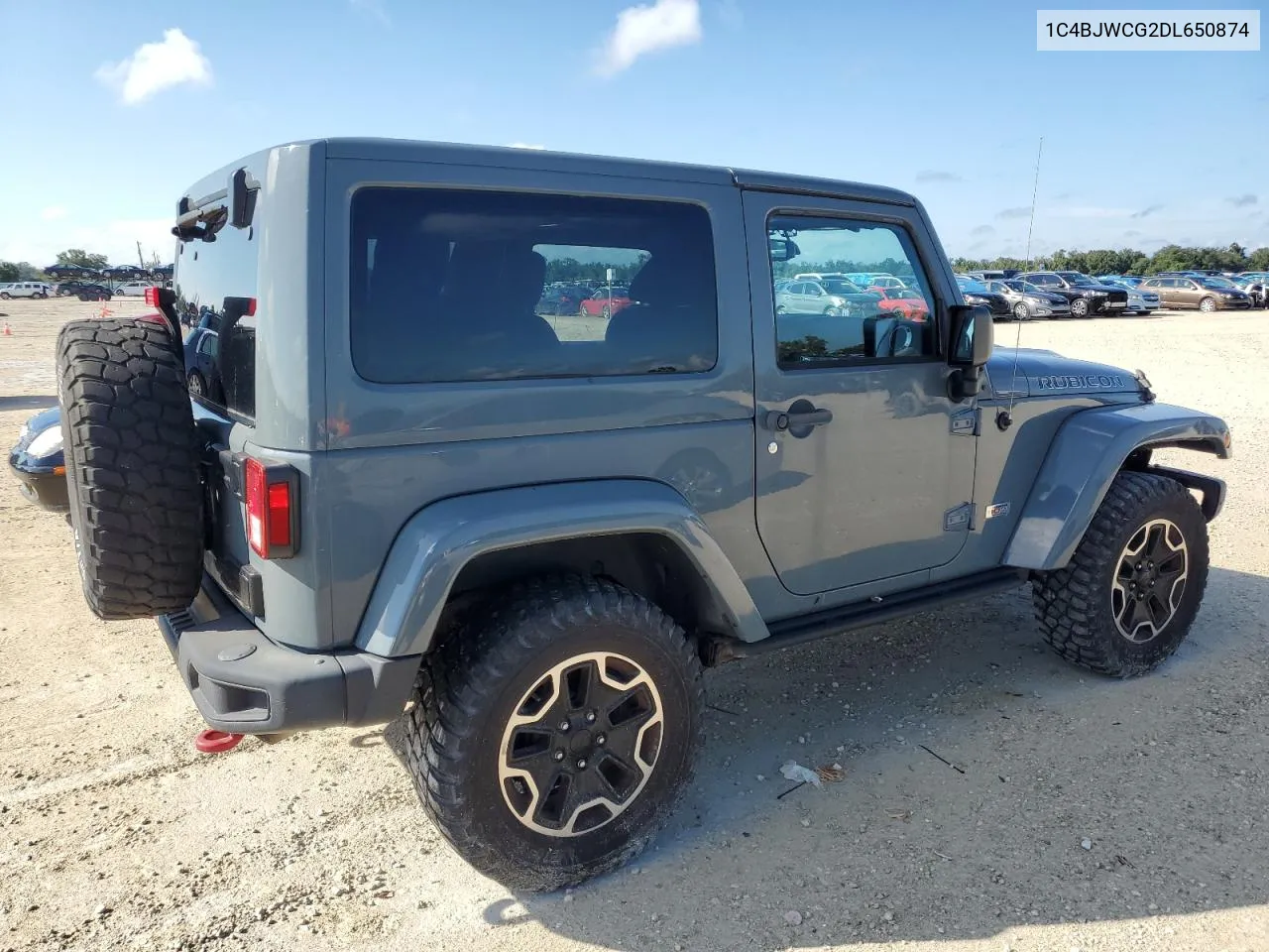 2013 Jeep Wrangler Rubicon VIN: 1C4BJWCG2DL650874 Lot: 74329334