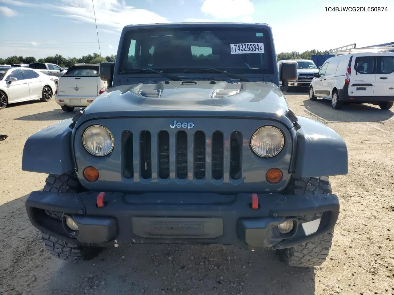 2013 Jeep Wrangler Rubicon VIN: 1C4BJWCG2DL650874 Lot: 74329334