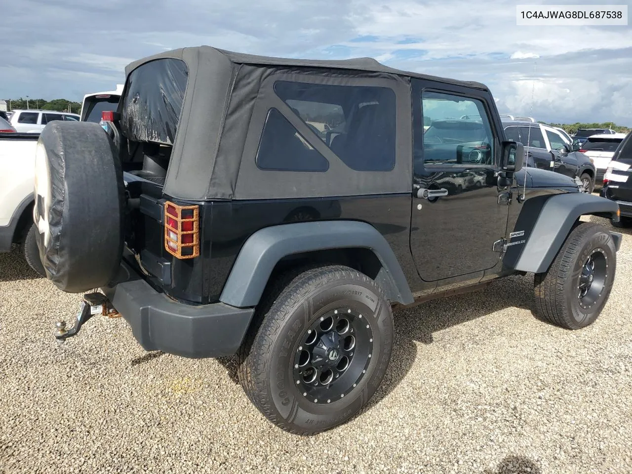 2013 Jeep Wrangler Sport VIN: 1C4AJWAG8DL687538 Lot: 74479394