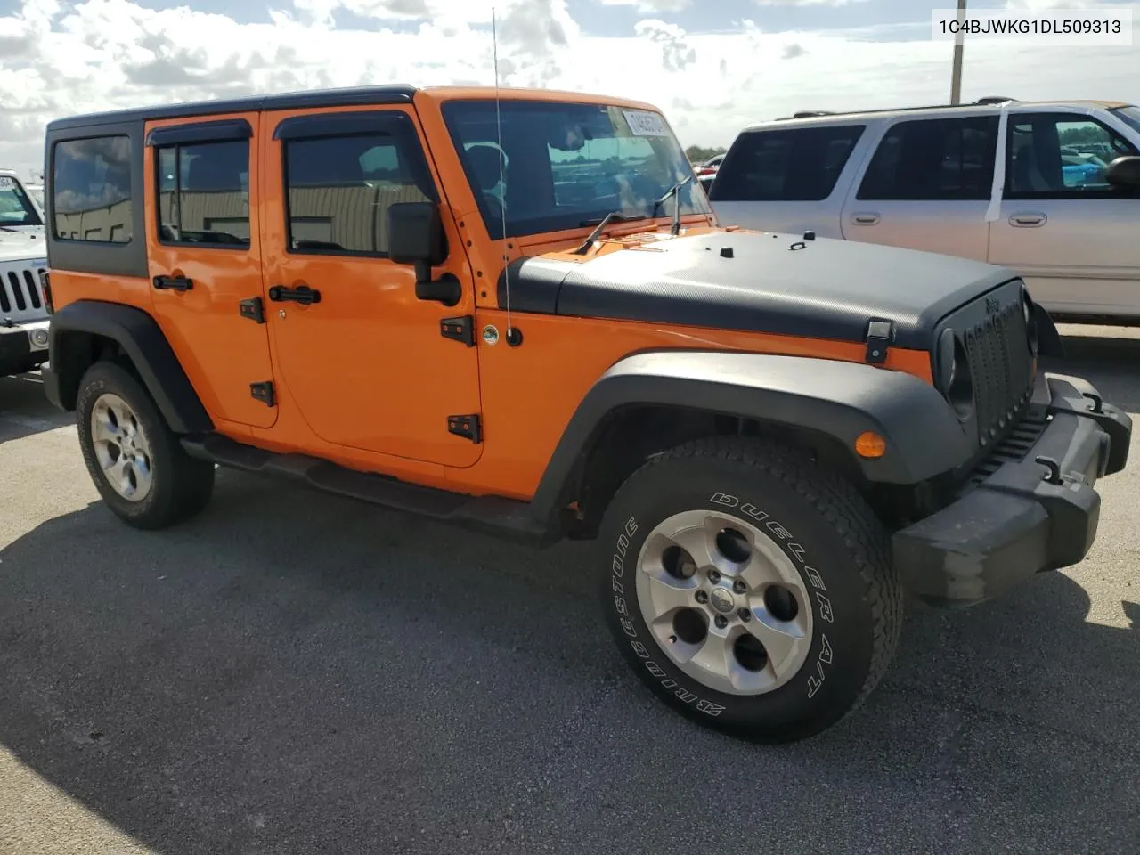 2013 Jeep Wrangler Unlimited Sport VIN: 1C4BJWKG1DL509313 Lot: 74635704