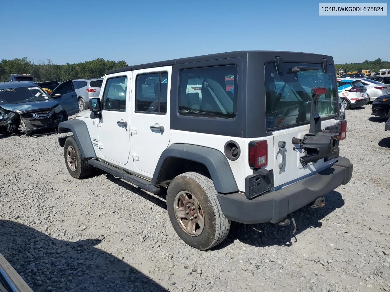 2013 Jeep Wrangler Unlimited Sport VIN: 1C4BJWKG0DL675824 Lot: 74772634