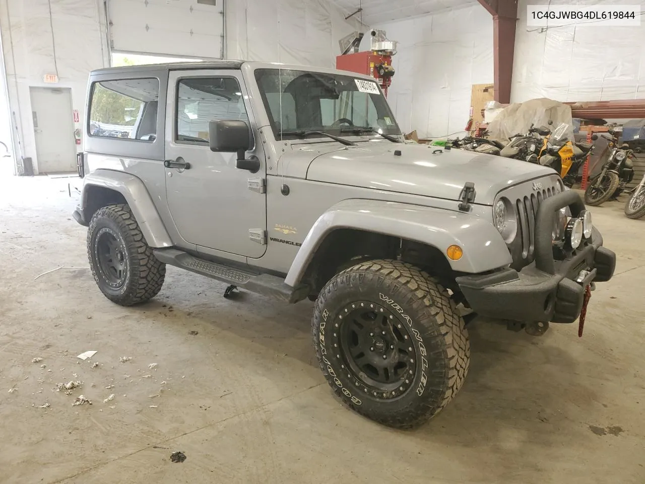 2013 Jeep Wrangler Sahara VIN: 1C4GJWBG4DL619844 Lot: 74831914