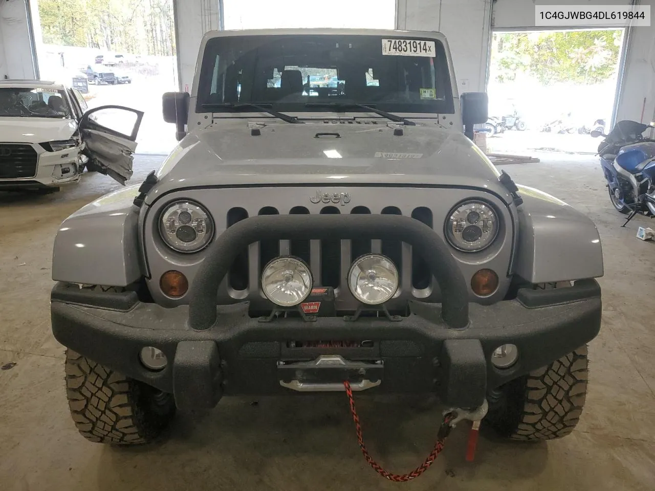 2013 Jeep Wrangler Sahara VIN: 1C4GJWBG4DL619844 Lot: 74831914