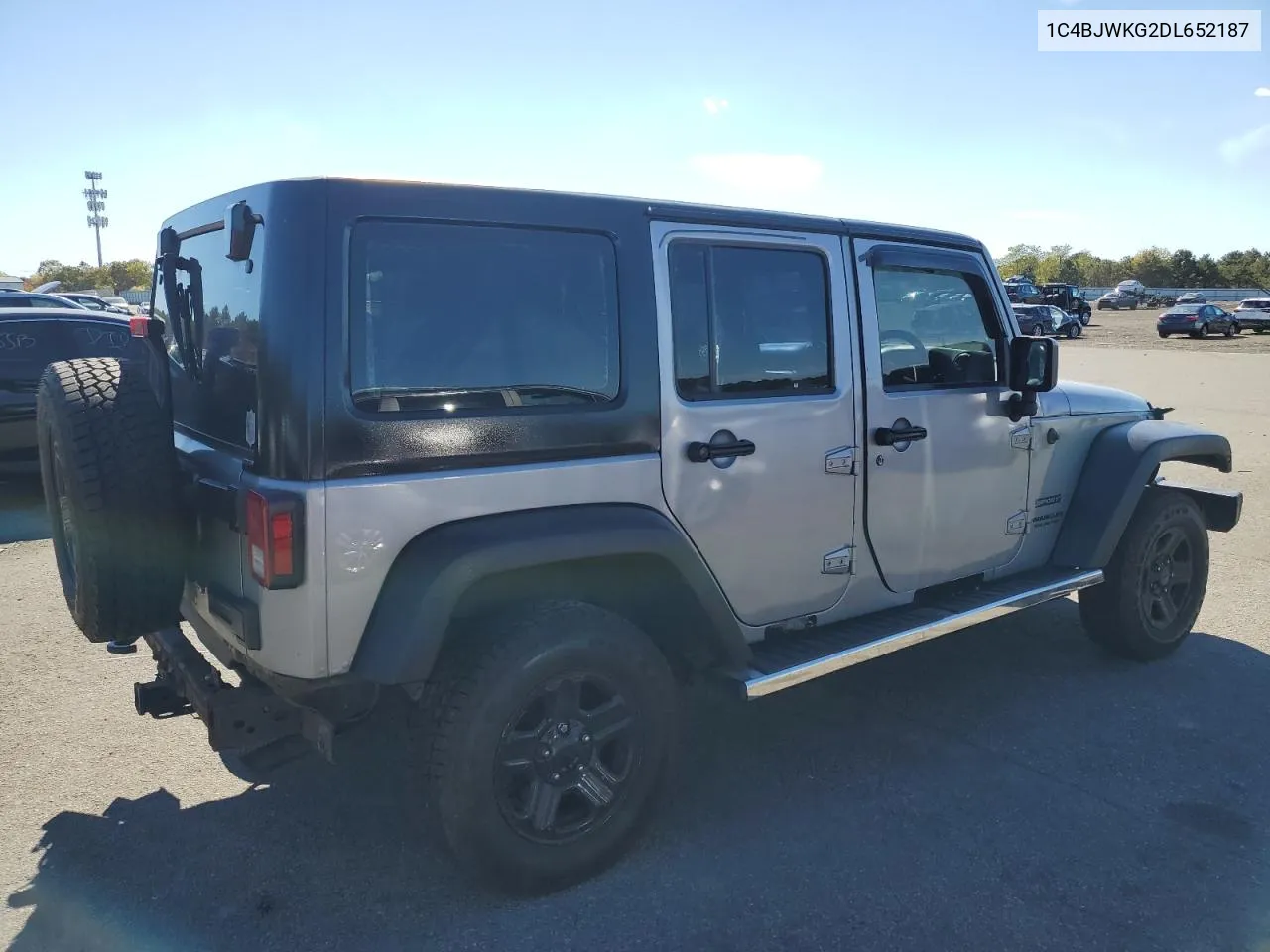 1C4BJWKG2DL652187 2013 Jeep Wrangler Unlimited Sport