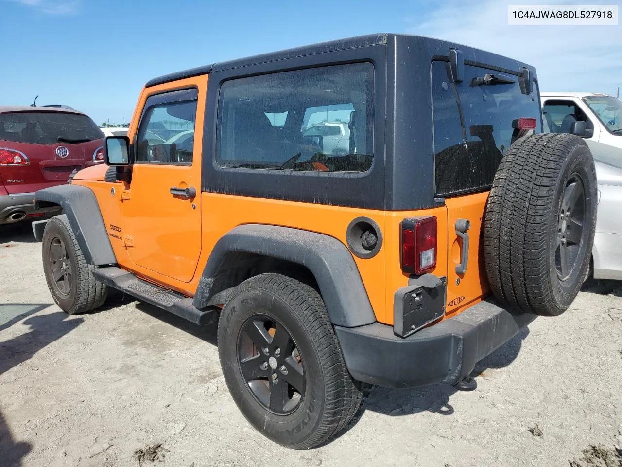 2013 Jeep Wrangler Sport VIN: 1C4AJWAG8DL527918 Lot: 74962814