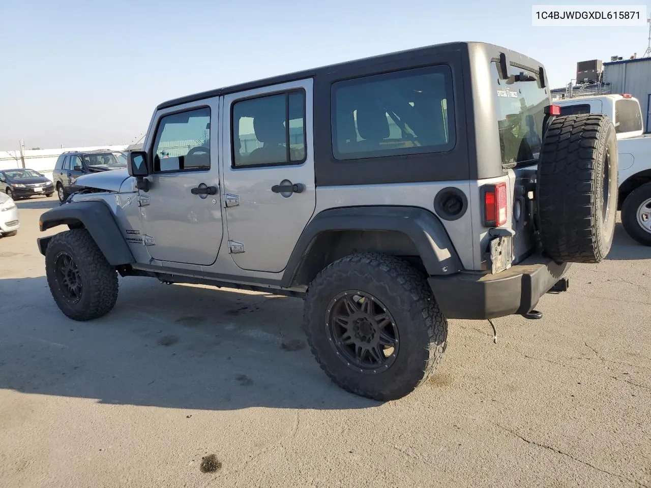 2013 Jeep Wrangler Unlimited Sport VIN: 1C4BJWDGXDL615871 Lot: 75286484