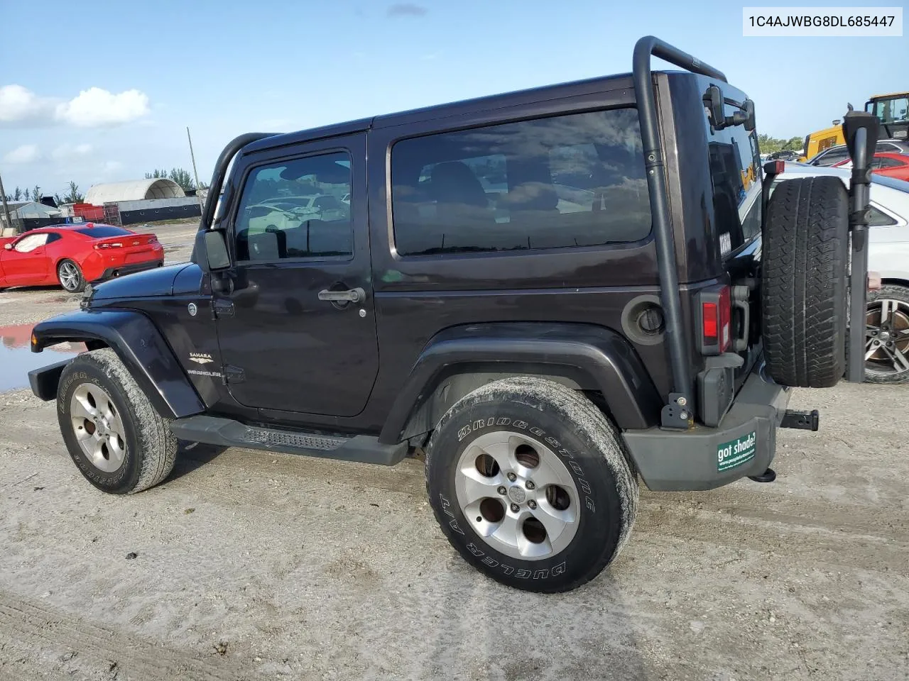 1C4AJWBG8DL685447 2013 Jeep Wrangler Sahara