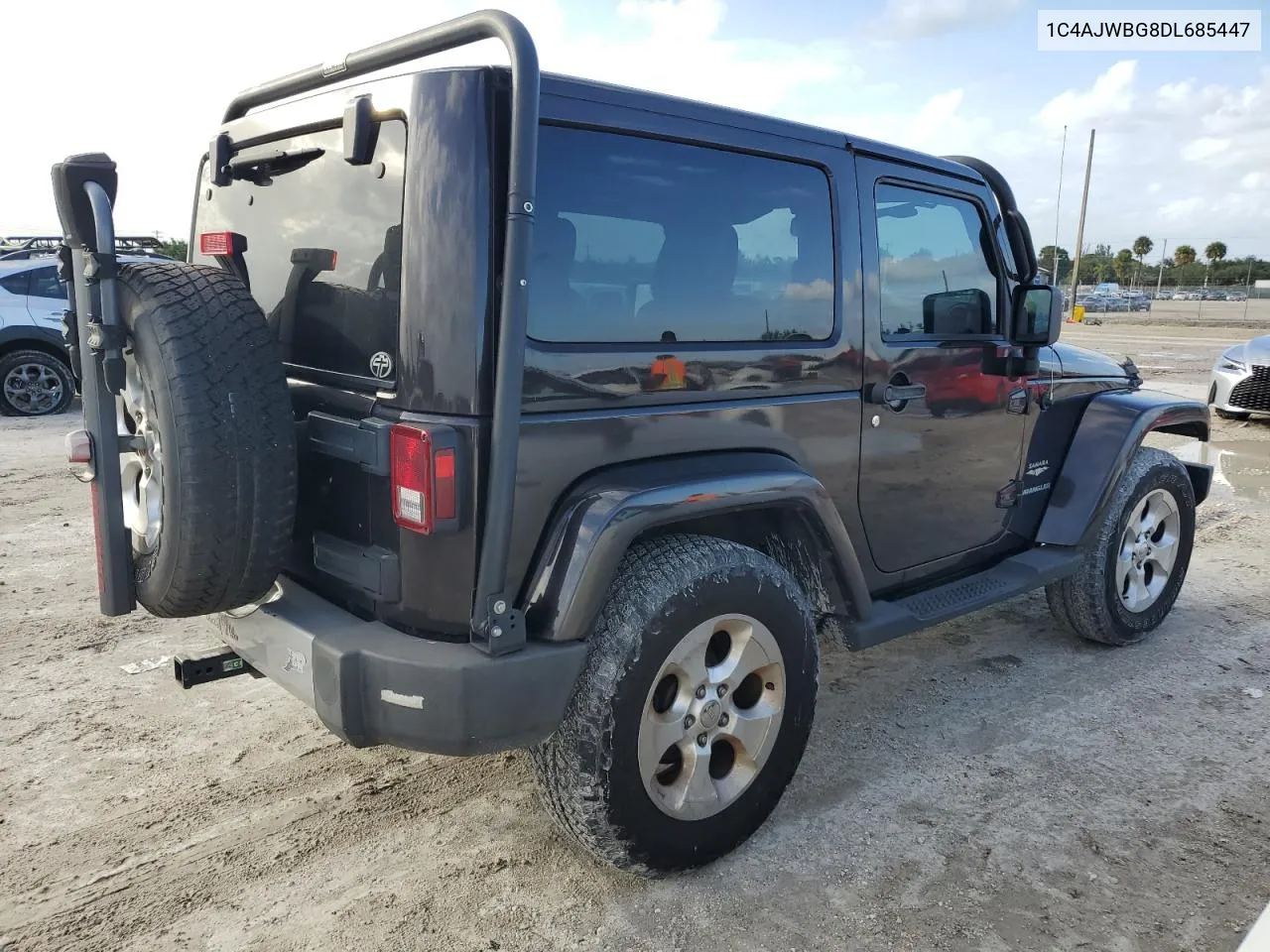 1C4AJWBG8DL685447 2013 Jeep Wrangler Sahara