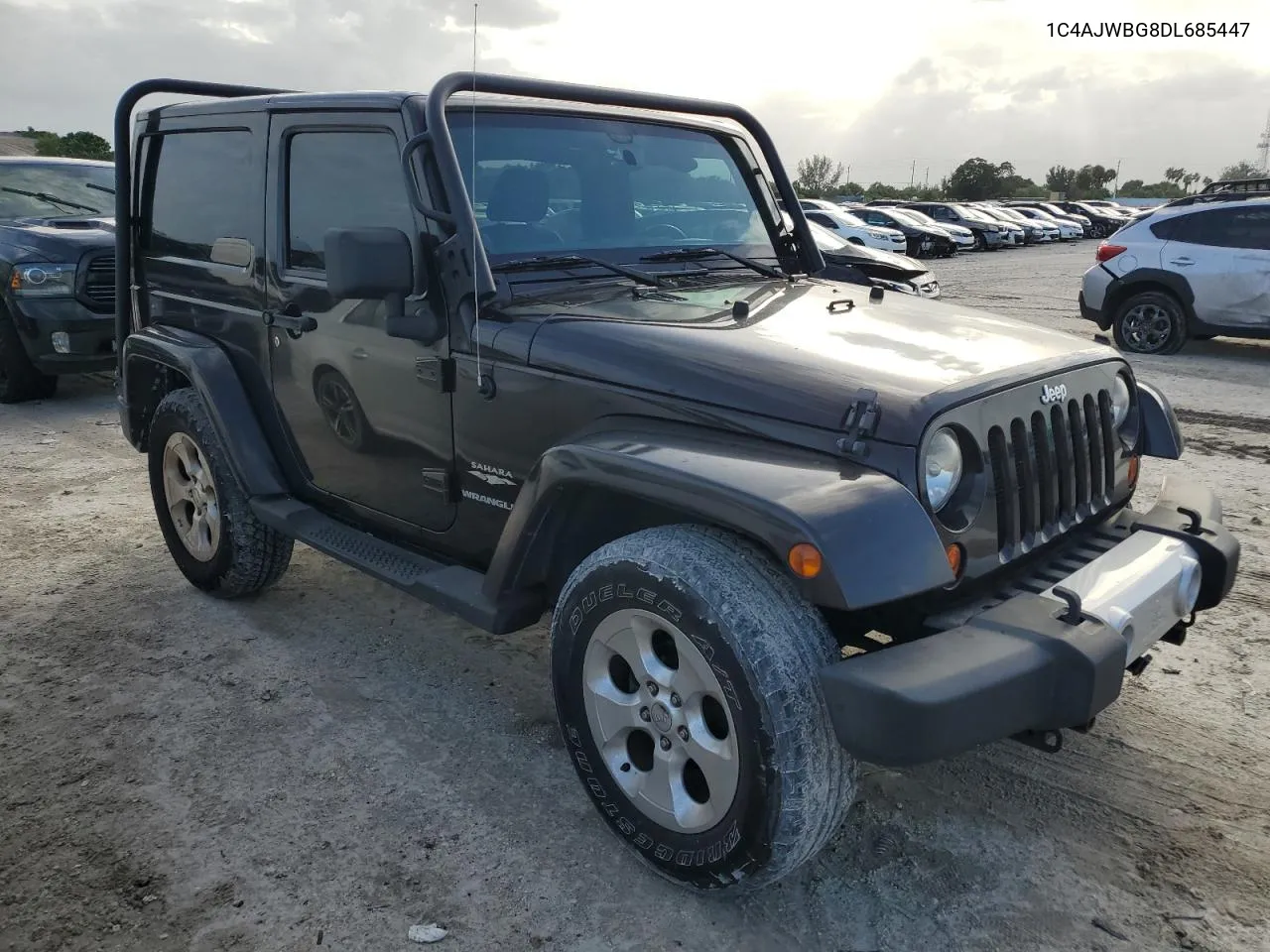 2013 Jeep Wrangler Sahara VIN: 1C4AJWBG8DL685447 Lot: 75393394