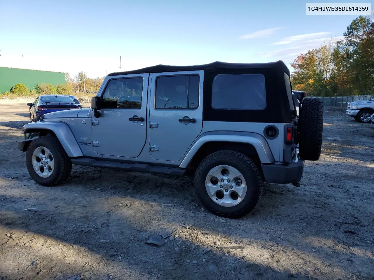 2013 Jeep Wrangler Unlimited Sahara VIN: 1C4HJWEG5DL614359 Lot: 75419404