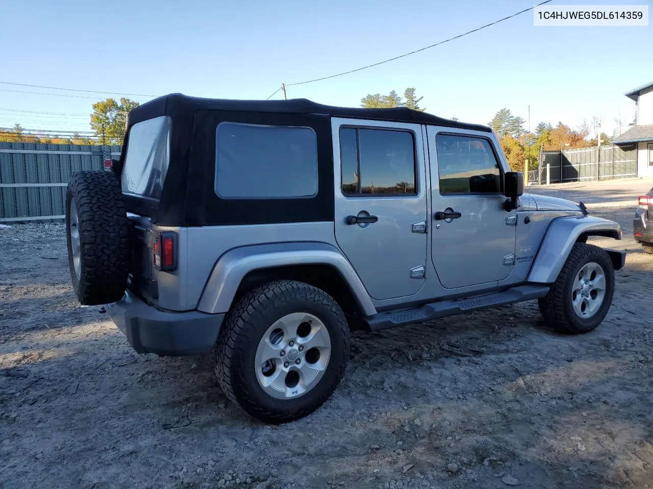 2013 Jeep Wrangler Unlimited Sahara VIN: 1C4HJWEG5DL614359 Lot: 75419404