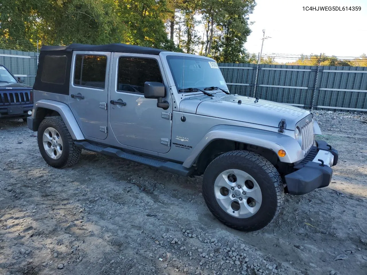 2013 Jeep Wrangler Unlimited Sahara VIN: 1C4HJWEG5DL614359 Lot: 75419404