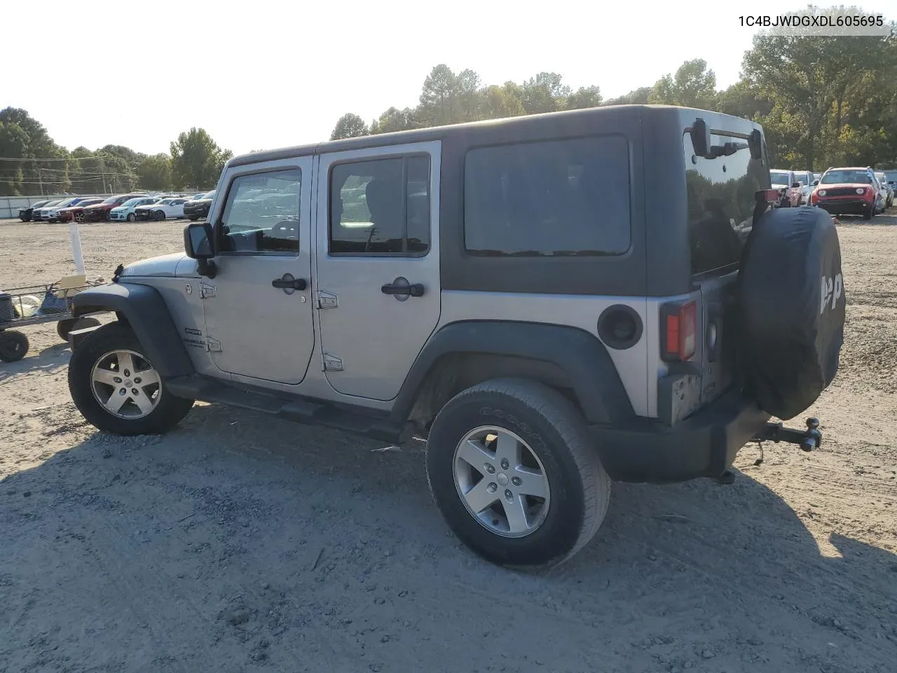 2013 Jeep Wrangler Unlimited Sport VIN: 1C4BJWDGXDL605695 Lot: 75552094