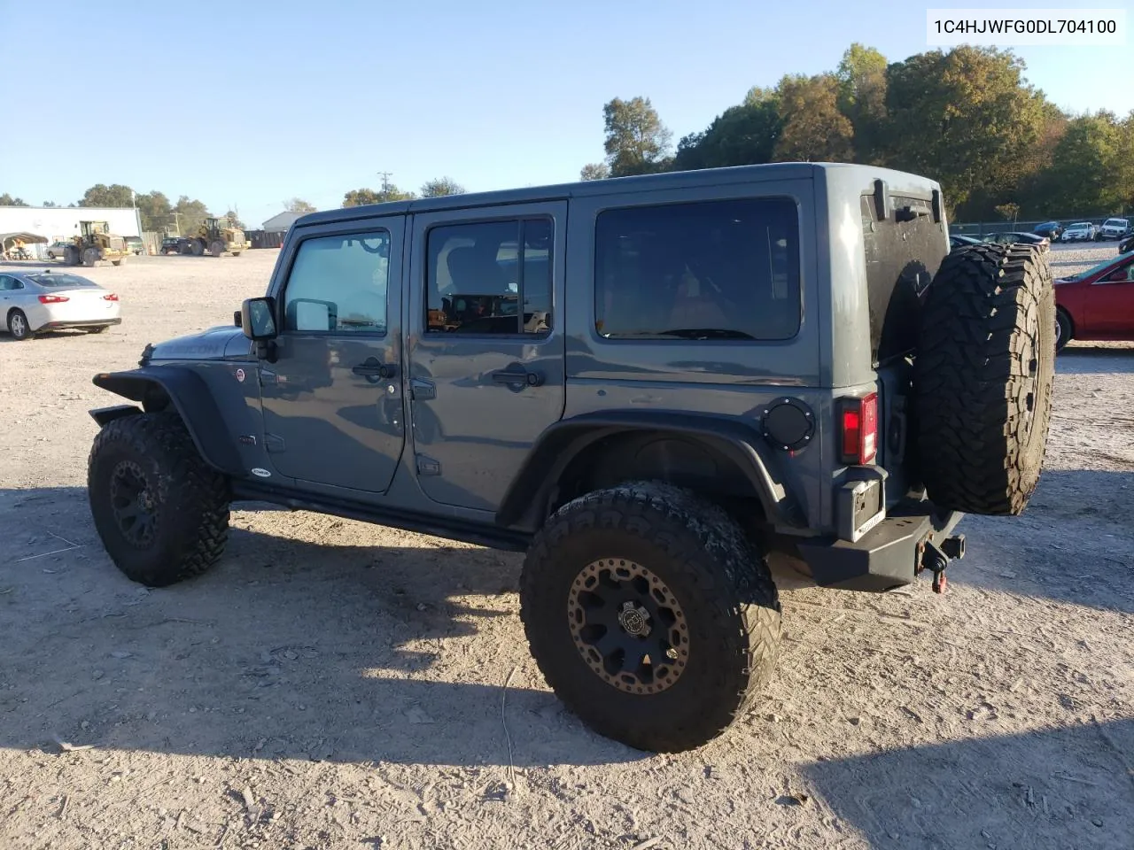 2013 Jeep Wrangler Unlimited Rubicon VIN: 1C4HJWFG0DL704100 Lot: 75573634